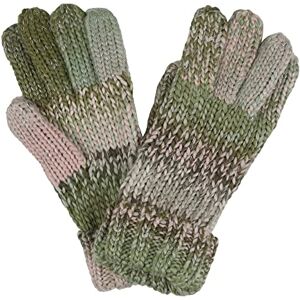 Regatta Womens Frosty VI Chunky Knit Turn Up Gloves