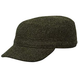 Sterkowski Big Pike Warm Winter Harris Tweed Patrol Cap 62 cm Khaki