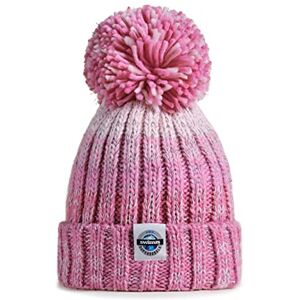 SWIMZI Rose Pinks Gradient Super Bobble Hat