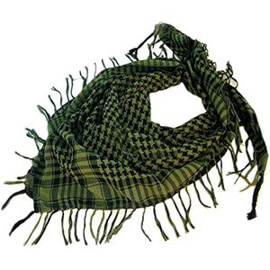 DEELIN Womens Fashion 1PC Unisex Men Arab Shemagh Keffiyeh Palestine Scarf Shawl Wrap Winter Warm Ladies Large Plaid Scarf 103cmX103cm Green