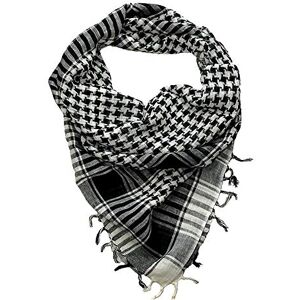 rahl Unisex Scarf Cotton Arab Desert Shemagh,Black