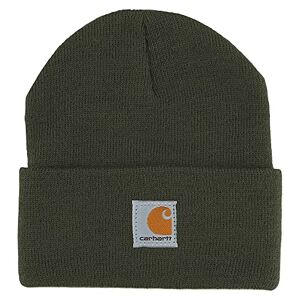 Carhartt Unisex Kids Acrylic Watch Cold Weather Hat, Olive, 8-14 Years UK