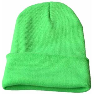 Generic Unbekannt Warm Slouchy Hat, Unisex Hip Winter Hop Ski Baseball Cap, Olive, Green, One Size