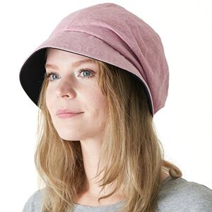 CHARM Casualbox Womens Sun Hat Organic Cotton Japanese Design Soft UV Protection Red(Size: One Size)