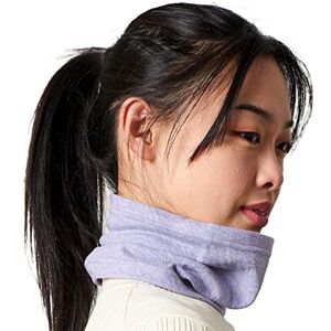 CHARM 100% Organic Cotton Neck Gaiter - All Season Mens Womens Wide 2 in 1 Headband Loop Infinity Scarf Purple