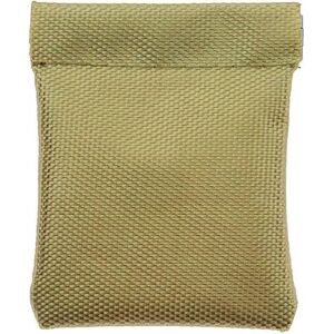 Generic Nylon Coin Purse Earbuds Earphone Holder Pouch for Women Men Wallet Change Pouch Khaki