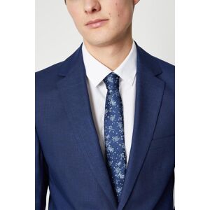 Burton Navy Blue Scatter Branch Tie