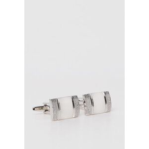 Burton Patterned Edge Cufflinks