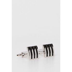 Burton Black Striped Cufflinks