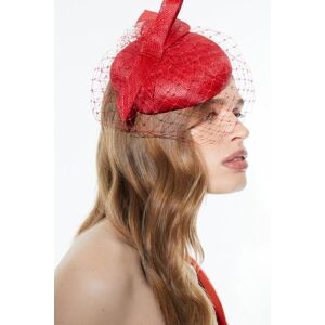 KarenMillen Emily-London Asymmetric Veiled Fascinator