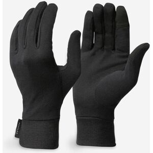 Forclaz Decathlon Adult Mountain Trekking Silk Liner Gloves - Mt 500