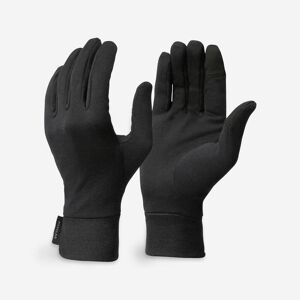 Forclaz Decathlon Adult Mountain Trekking Silk Liner Gloves - Mt 500