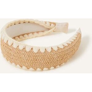 Accessorize Raffia Whipstitch Headband