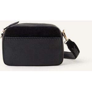 Accessorize Leather Stitch Detail Camera Bag