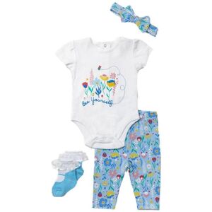 Lily and Jack Floral Print Cotton 4-Piece Set