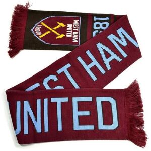 West Ham United FC Nero Scarf