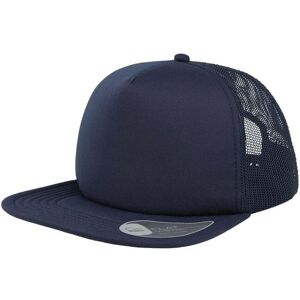 Atlantis Snap 90s Flat Visor 5 Panel Trucker Cap