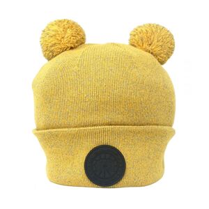 Canada Goose Womens X Angel Chen Double Pom Toque Yelllow Beanie - Yellow - One Size