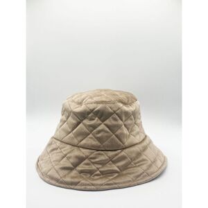 Svnx Womens Beige Quilted Bucket Hat - One Size
