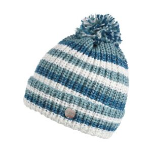 Regatta Girls Bitsie Iv Knitted Pom Pom Beanie Hat - Blue - Size 5-6y