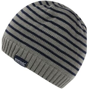 Regatta Boys & Girls Tarley Knitted Winter Beanie Hat - Grey - Size 7-10y