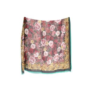 Dolce & Gabbana Pre-Owned Womens & Floral Baroque Print Scarf In Multicolor Silk - Multicolour - One Size