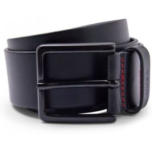 Hugo Womens Gioni Mens Leather Belt - Black - Size 36 (Waist)