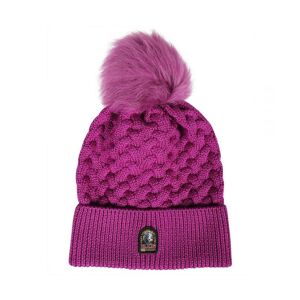 Parajumpers Mens Tricot Purple Pom Beanie - One Size