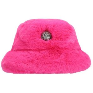 Kurt Geiger London Womens Poppy Bucket Hat Hat - Fuschia - One Size