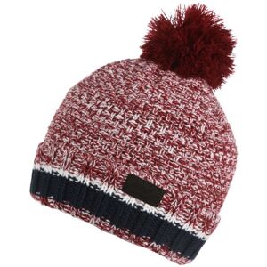 Regatta Mens Davion V Acrylic Knit Pom Pom Beanie Hat - Red - One Size