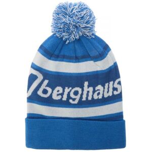 Berghaus Mens Accessories Logo Beanie Bobble Hat In Blue - One Size