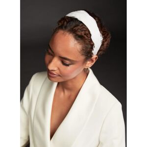 Lk Bennett Womens Kiara Headband,Ivory - One Size