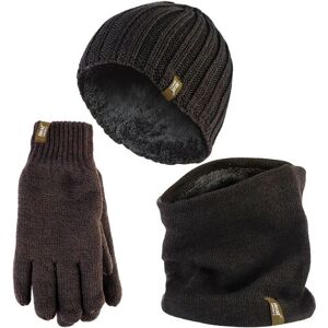 Heat Holders Mens Hat, Neck Warmer & Gloves Set