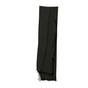 Valentino Garavani Mens Logo Scarf In Army Green Wool Wool (Archived) - One Size