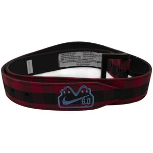 Nike Mens Retro Skateboarding 6.0 Red Belt - Black/red Textile - One Size