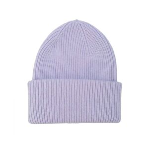 Colorful Standard Womens Accessories Merino Wool Beanie In Lavender - Purple Wool (Archived) - One Size