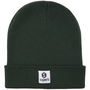 Superb Unisex Embroidered Logo Knitted Hat Sprbg-003 - Green - One Size