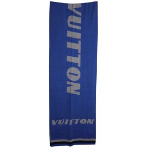 Louis Vuitton Pre-Owned Mens Forward Scarf In Blue Wool Wool (Archived) - One Size