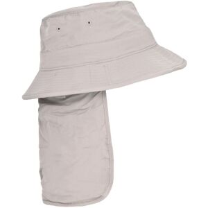 Trespass Adults Unisex Bearing Bucket Hat With Neck Protector - Grey - Size Small