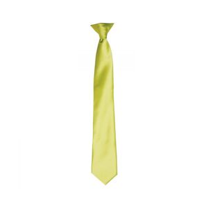 Premier Unisex Adult Satin Tie (Lime) - Green - One Size