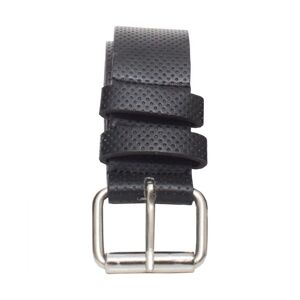 Kruze By Enzo Mens Black Embossed Leather Belt - Size X-Large