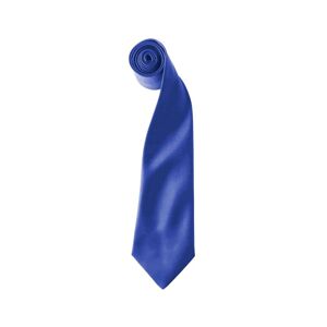 Premier Colours Mens Satin Clip Tie (Pack Of 2) (Royal) - Blue - One Size