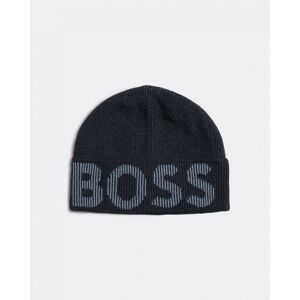 Boss Orange Lamico Mens Beanie - Dark Blue - One Size