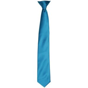 Premier Unisex Adult Satin Tie (Teal) - One Size