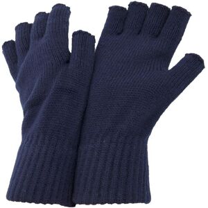 Floso Mens Fingerless Winter Gloves (Navy) - One Size