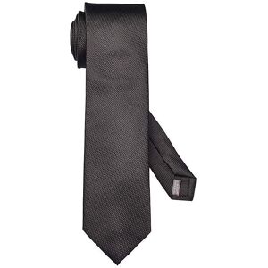 Williams & Brown London Black Plain Tie Black ONE SIZE male