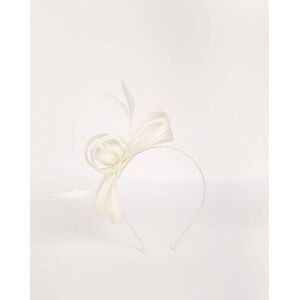 JD Williams Ivory Bow Headband Fascinator Ivory One Size Female