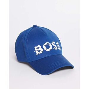 BOSS Bright Blue Pixel Logo Cap Bright Blue ONE SIZE male