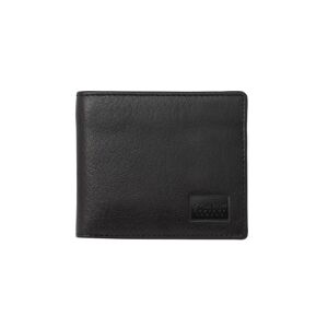 Savile Row Company Black Leather Classic Billfold Wallet - Men
