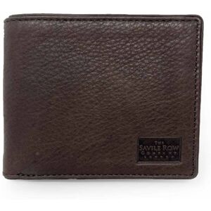 Savile Row Company Brown Leather Billfold Wallet - Men